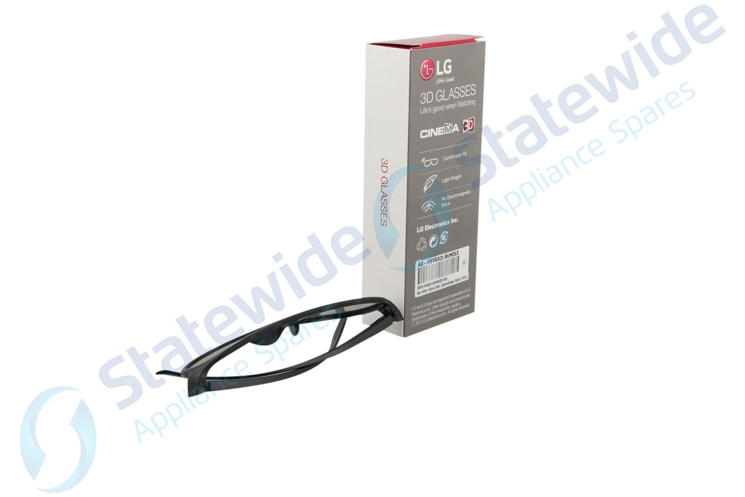 EBX61668501 LG 3D TV GLASSES PASSIVE AG-F310 (2 PAIRS)